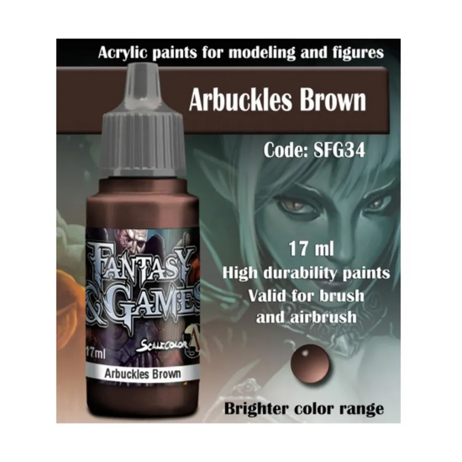 

Арбаклс Браун, Scalecolor Fantasy & Games Paints