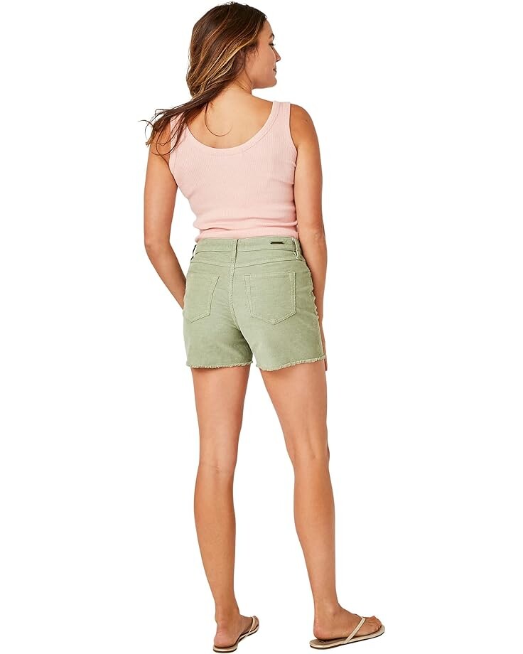 

Шорты Carve Designs Oahu High-Rise 4" Shorts, оливковый