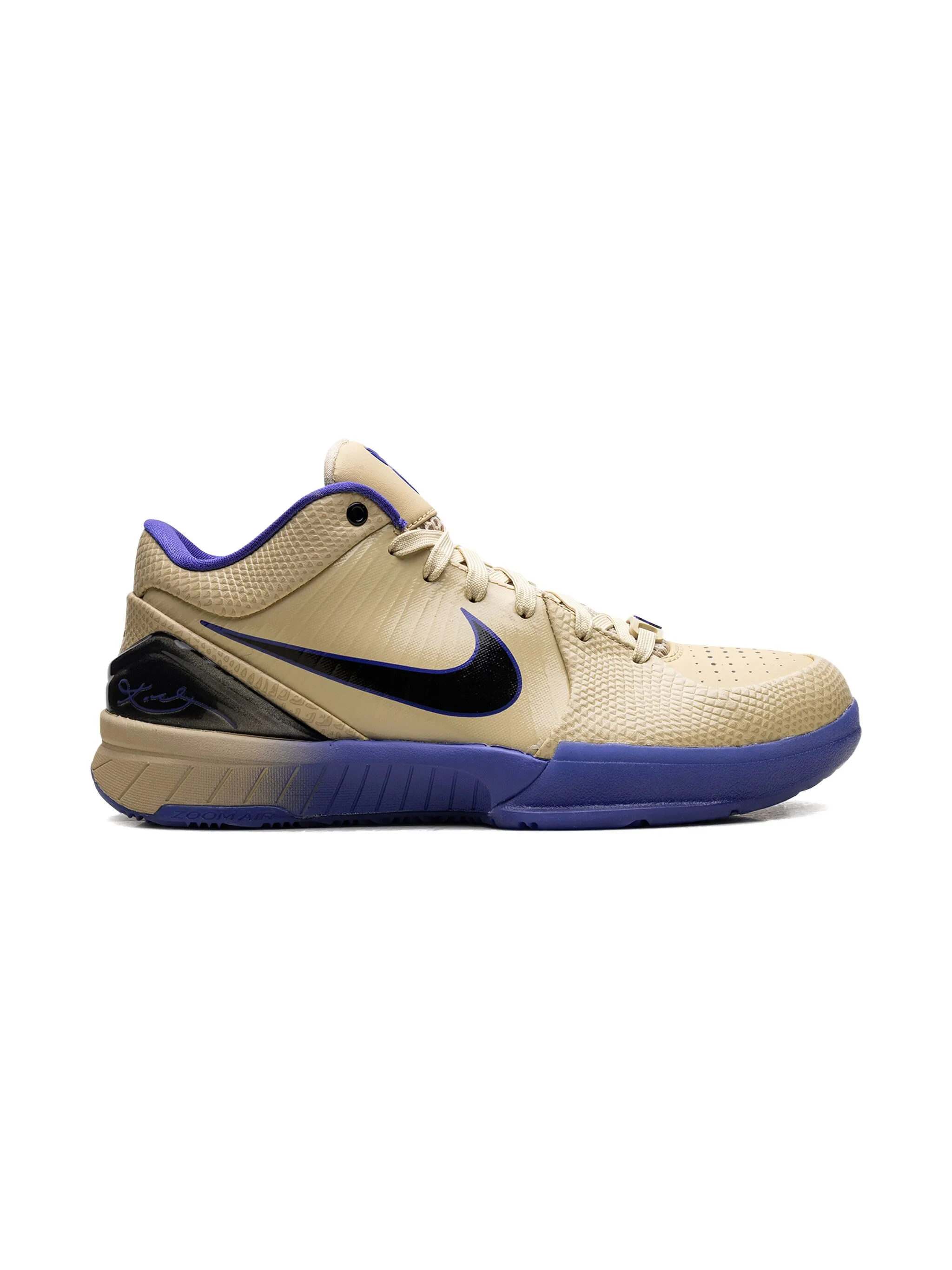 Кроссовки Kobe 4 GS FC Barcelona - Away Kit Nike Kids, золотистый — фото 2