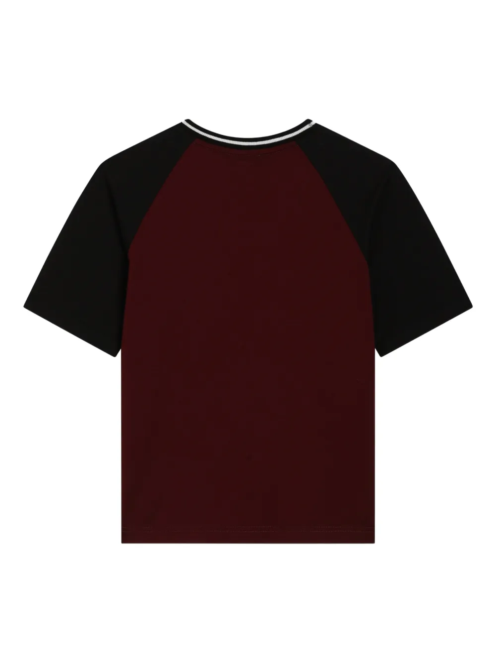 Футболка с графичным принтом Dolce & Gabbana Kids, красный — фото 2