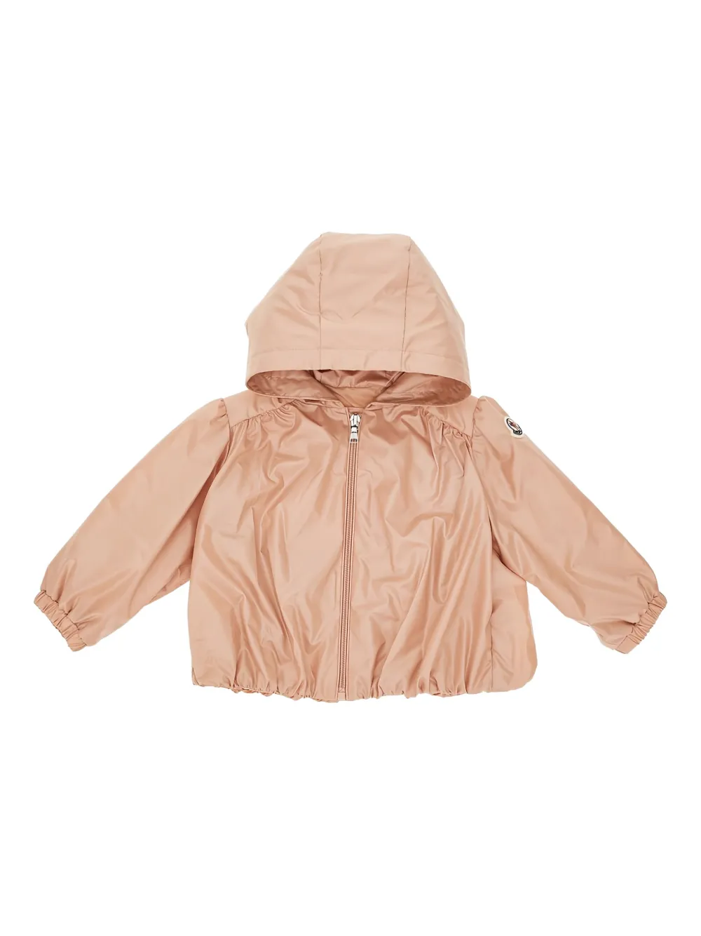 

Куртка на молнии с капюшоном Moncler Enfant, розовый
