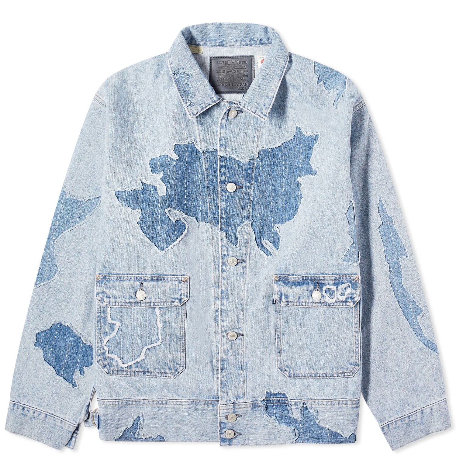 

Куртка Levi’s Made Of Japan Utility Trucker, цвет Chizu Mid Rinse