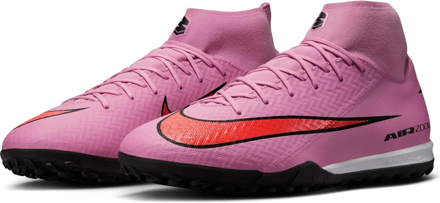 Высокие кроссовки Nike Mercurial Superfly 10 Academy TF Fußballschuhe, FQ8331, Magic Flamingo/Total Crimson/Black — фото 2