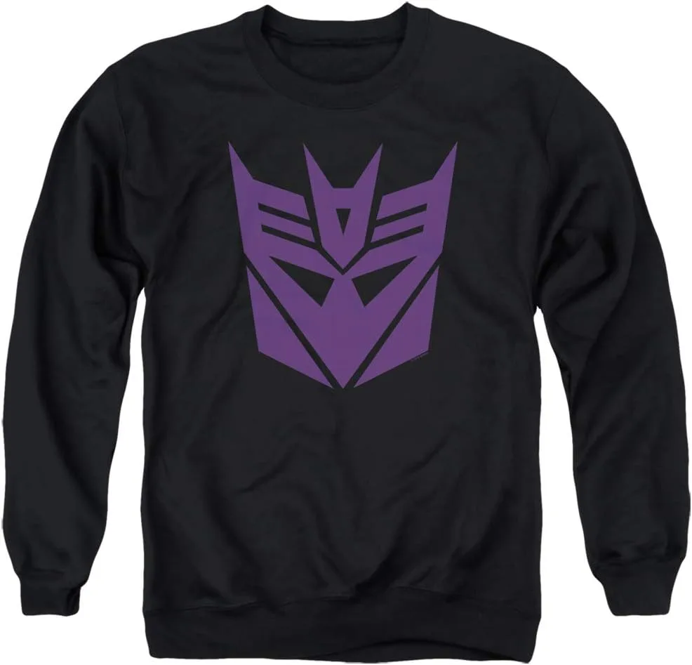 

Свитшот Transformers Purple Decepticon Logo Black Pullover A&E Designs