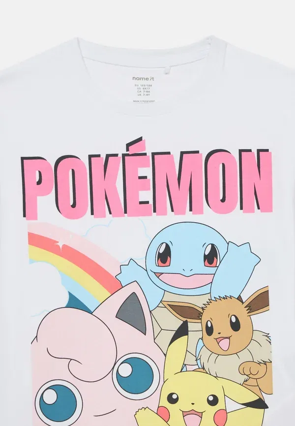 Футболка с принтом Pokemon Name It, белый — фото 4