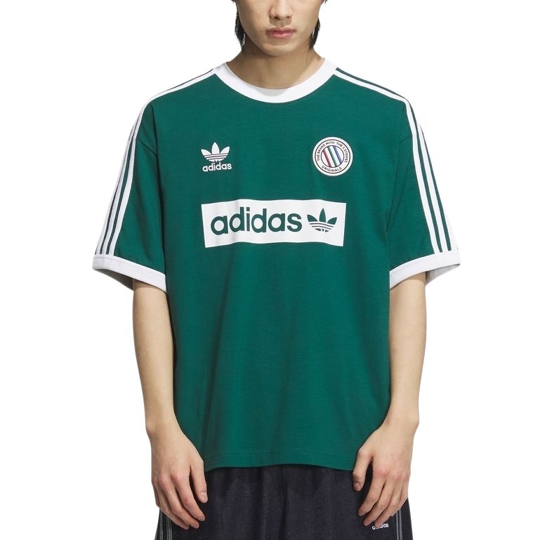

Футболка SS25 мужская Adidas Originals, зеленый
