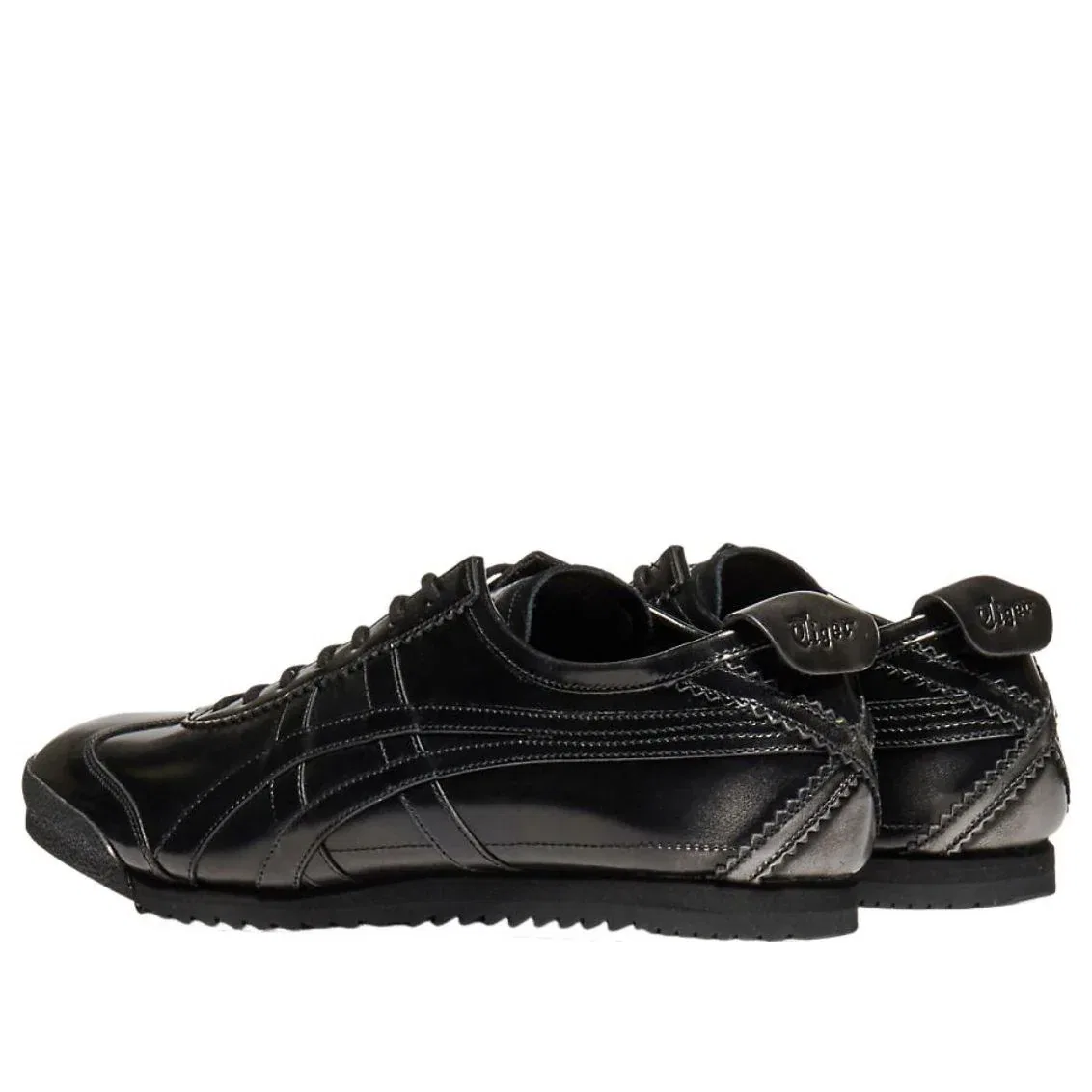 Кроссовки Onitsuka Tiger Nippon Made Mexico 66 Deluxe 'Black Gunmetal' 1181A597-002, черный — фото 3