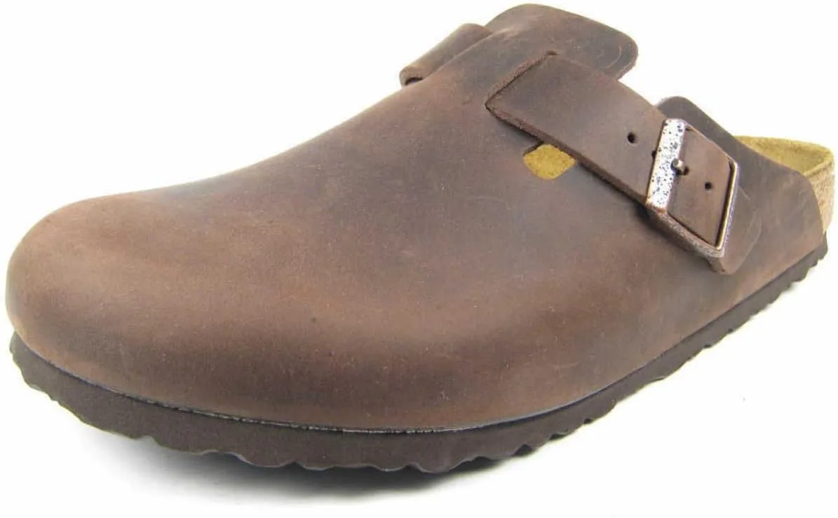 Классические сандалии Birkenstock Boston, унисекс, для взрослых, коричневый