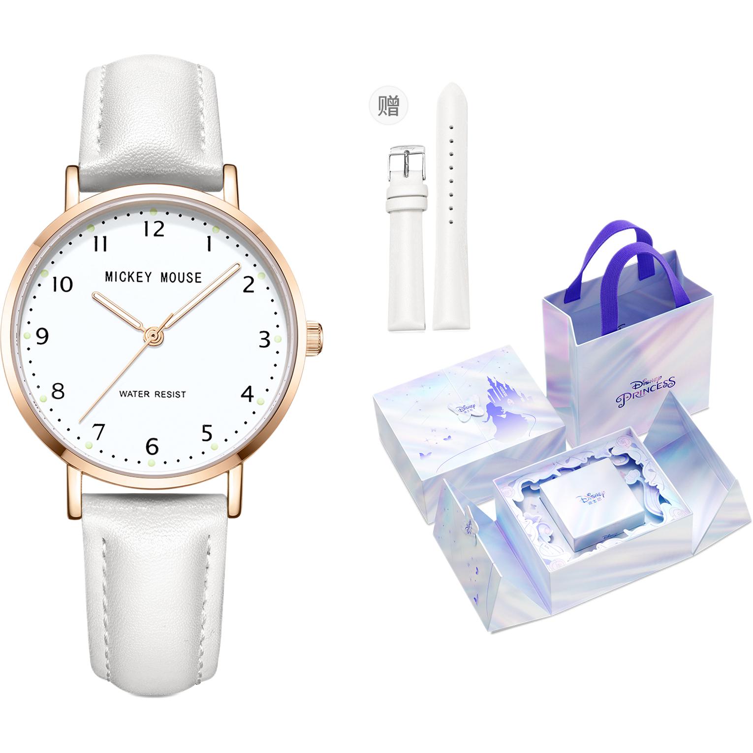 

Disney Часы Quartz Movement Women's Watch White Dial