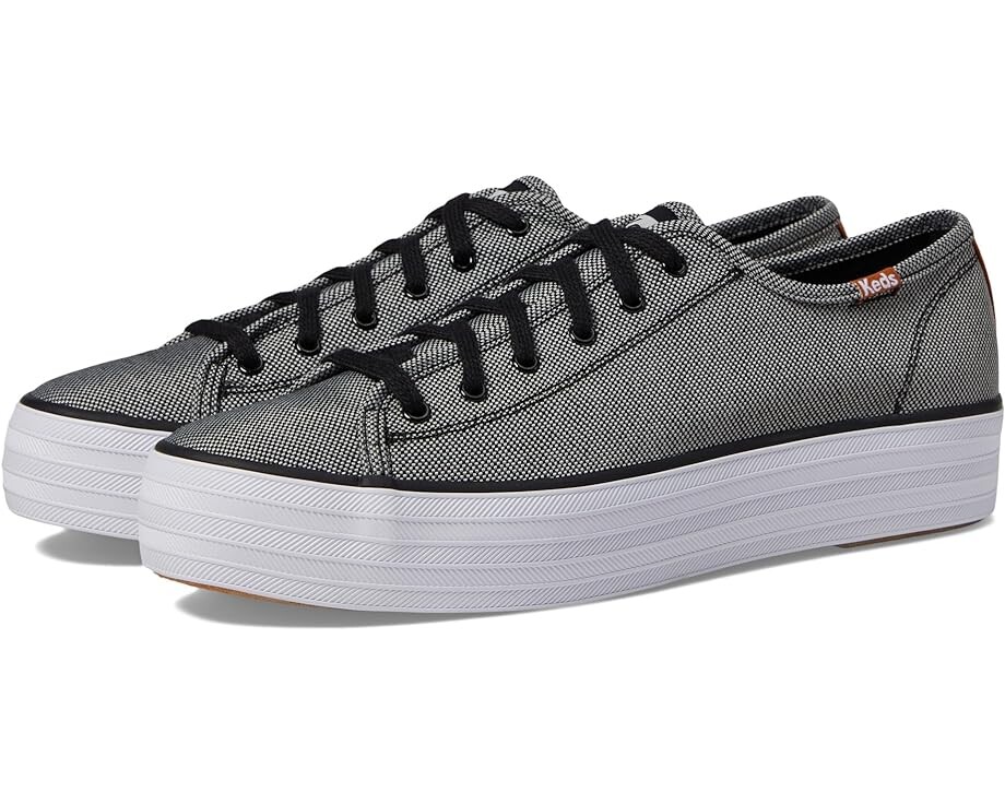 

Кроссовки Keds Triple Kick Canvas, цвет Black EF Core