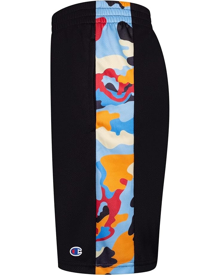 

Шорты Champion Abstract Camo Panel Mesh Shorts, черный