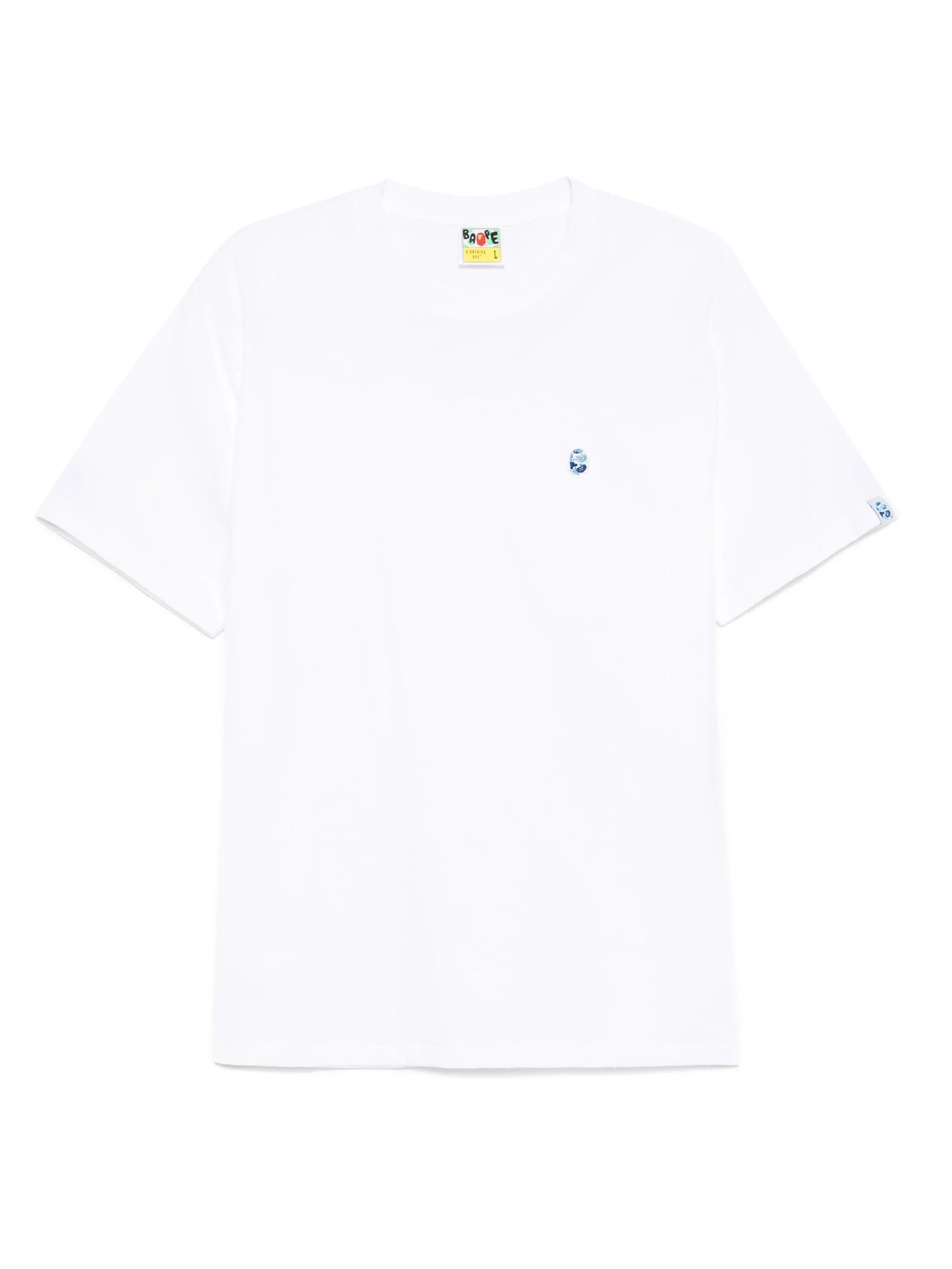 

Футболка с вышитым логотипом A Bathing Ape, белый