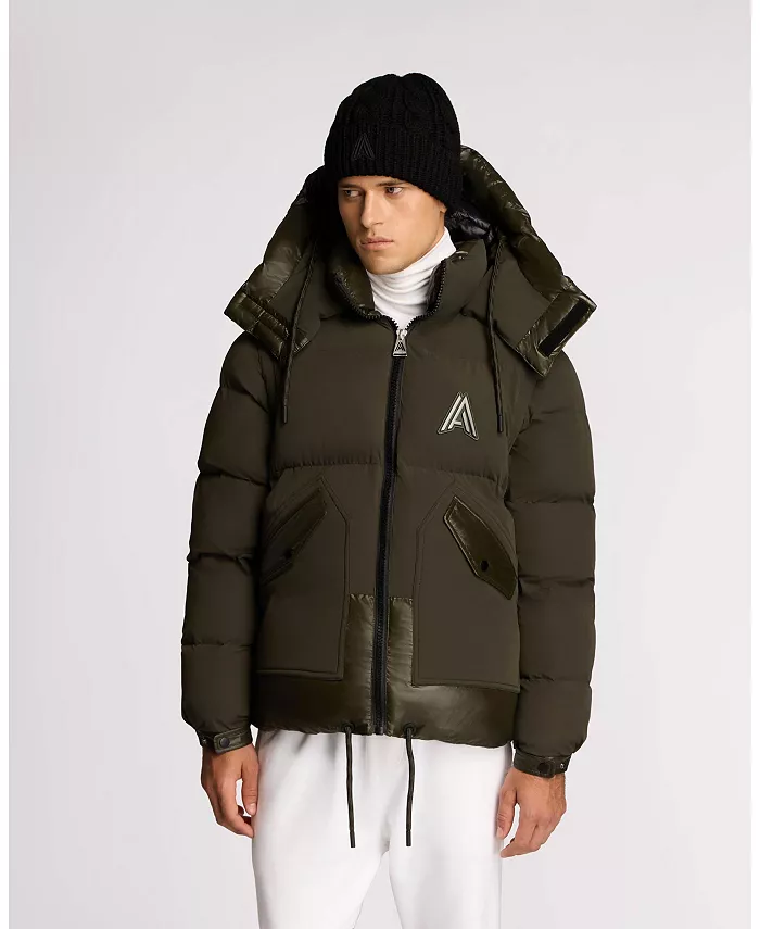 

Мужская утепленная куртка Megeve Unisex 2-In-1 свободного кроя Alpenhaus, зеленый