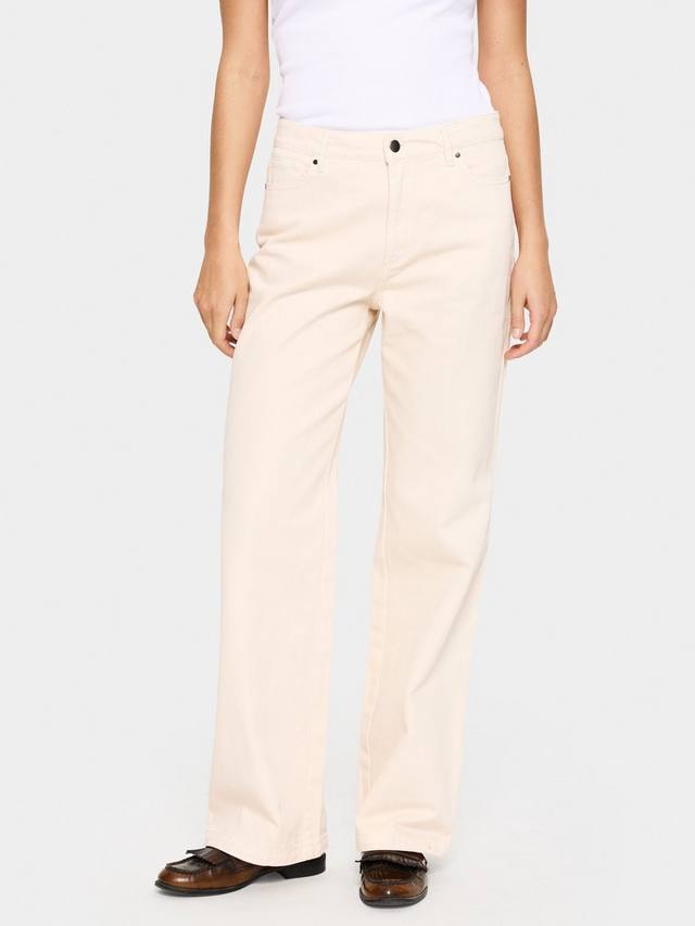 

Джинсы ilu с широкими штанинами Saint Tropez, цвет Creme