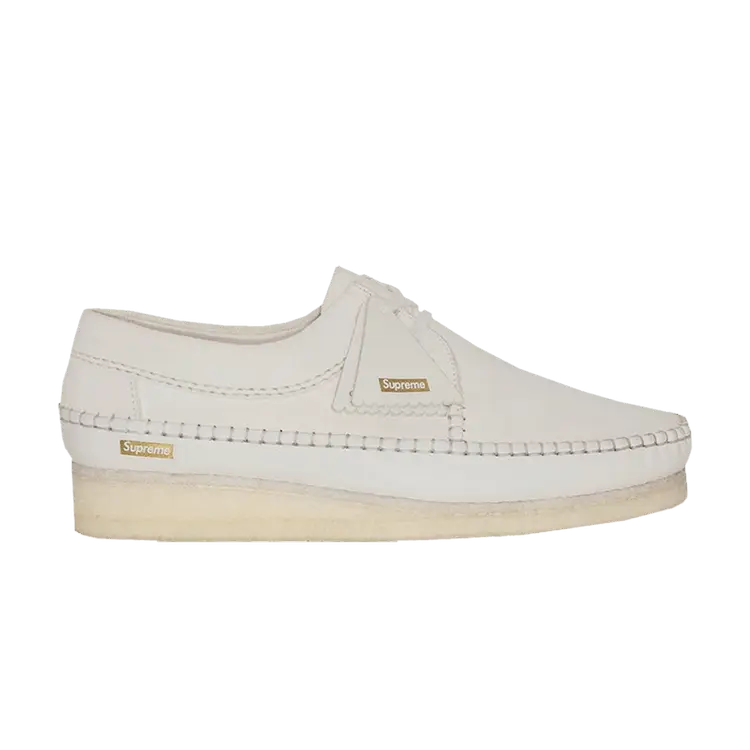 

Кроссовки Clarks Supreme x Weaver White Interest, белый