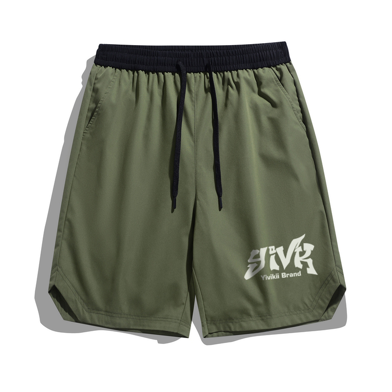 

Повседневные шорты мужские YIVIKII, зеленый