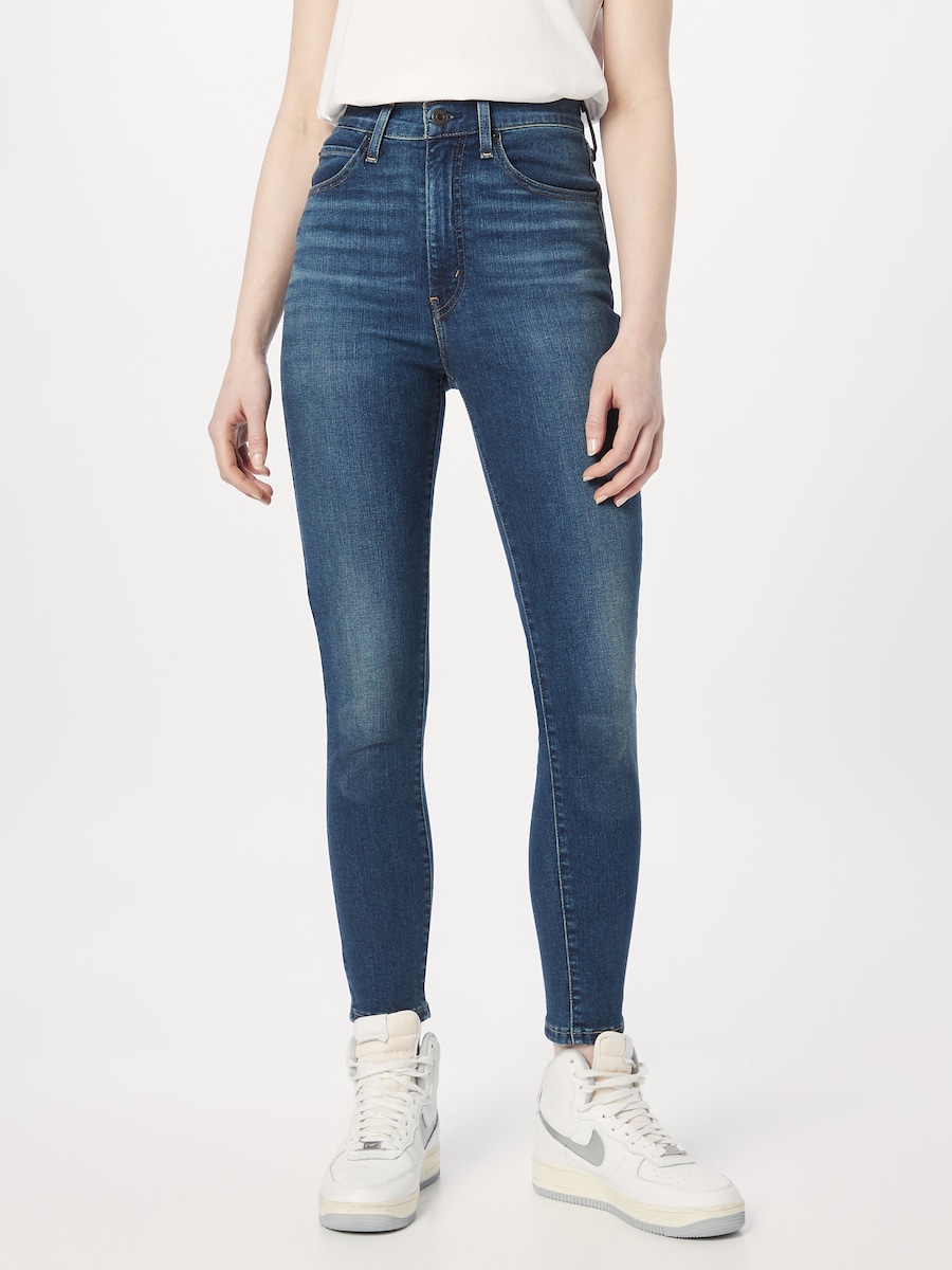 Узкие джинсы LEVI'S  Retro High Skinny, Blue Denim — фото 3
