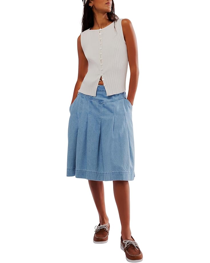 

Жилет Free People Tilly Vest, слоновая кость