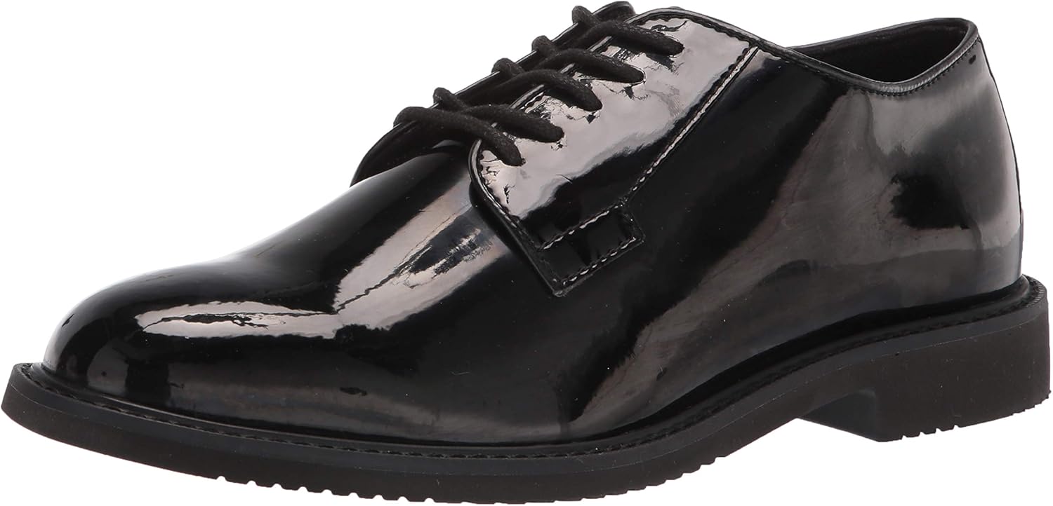 

Женские ботинки Bates Sentry Oxford с высоким глянцем, черный