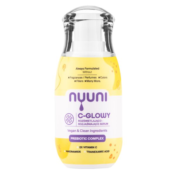 Осветляющая и отбеливающая сыворотка для лица, 30 мл Nuuni C-Glowy — фото 3
