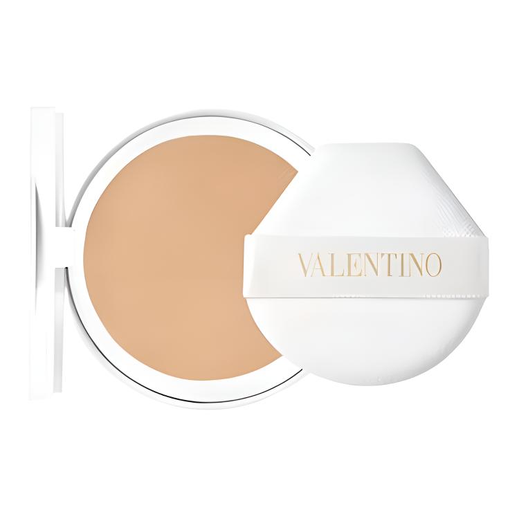 

Valentino Люксовый светлый белый классический водяной сияющий эйр-кушон для сияющей кожи с длительной защитой от солнца 12г