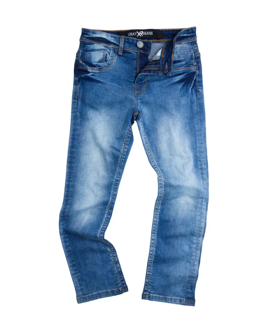 Джинсы Big Boys Signature Slim Fit Xray, синий — фото 3