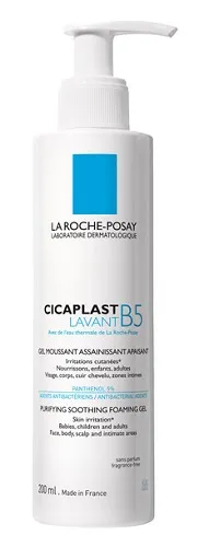 

La Roche Posay Cicaplast Lavant B5 200 мл Очищающий увлажняющий очищающий гель