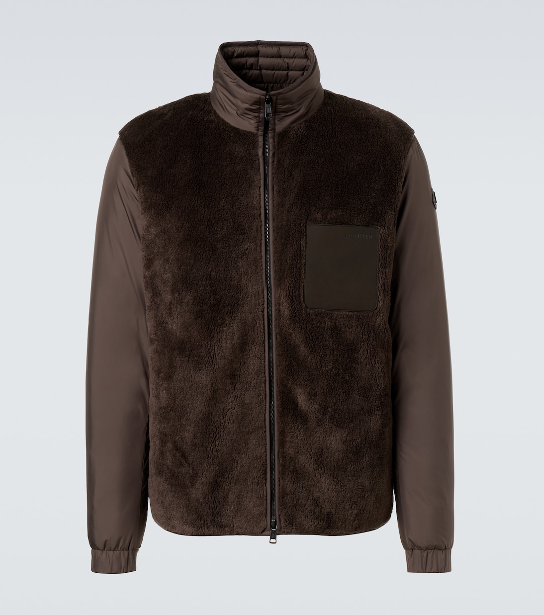 

Куртка Livra с панелями Moncler, темно-коричневый