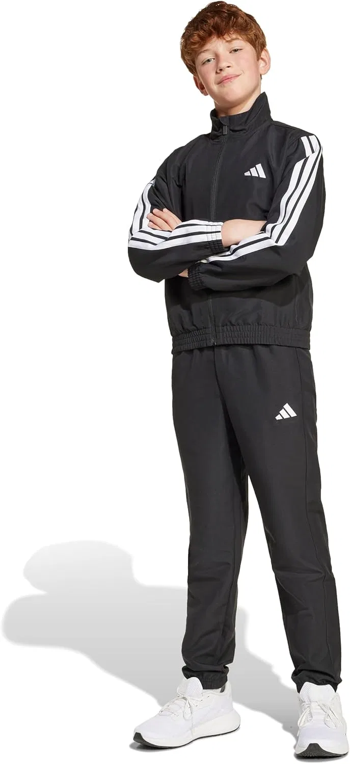 Детский спортивный костюм adidas Climacool, черный/белый — фото 3