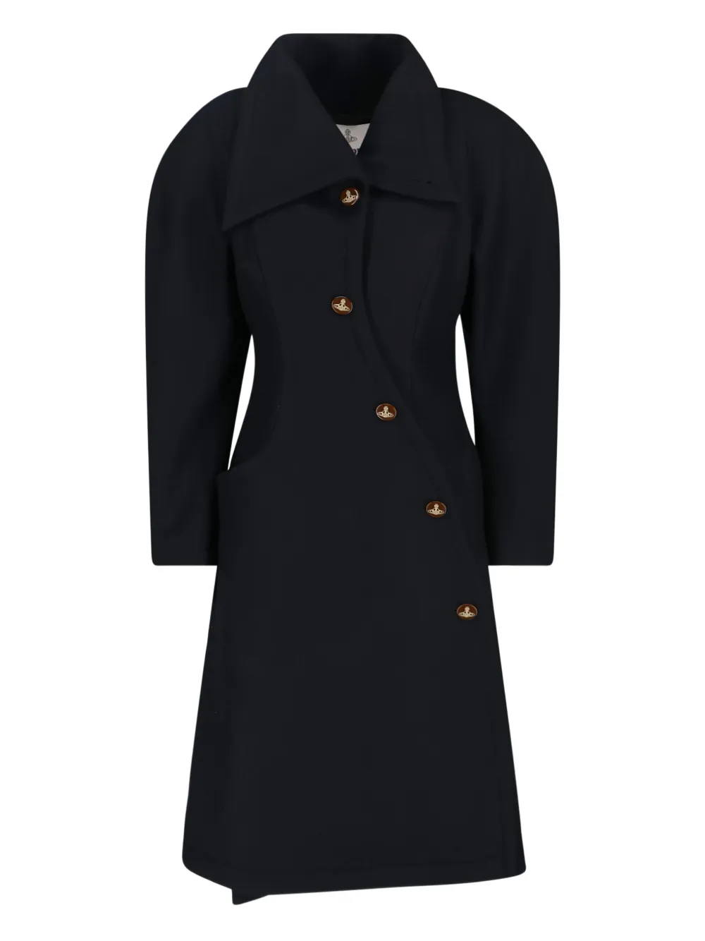 

Пальто на пуговицах Vivienne Westwood, черный