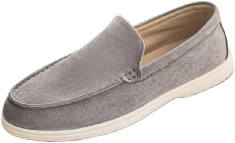 Мокасины мужские Loafers Grey Fusecottc