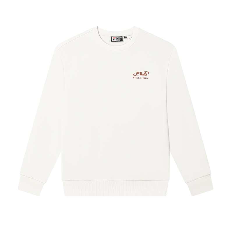 

Свитшот мужской свежий айвори FILA, слоновая кость