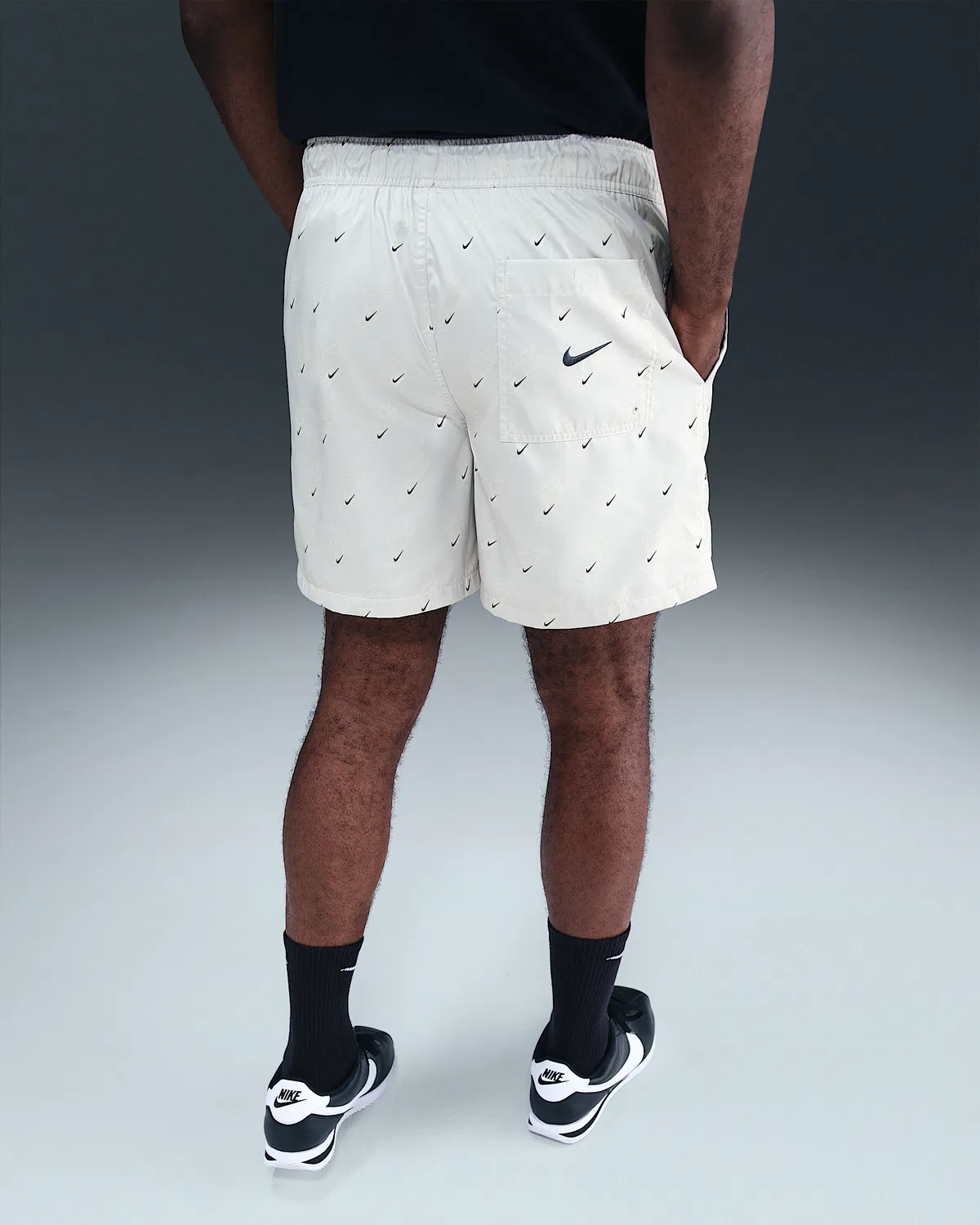 Мужские шорты Nike Club Flow, Light Bone — фото 3