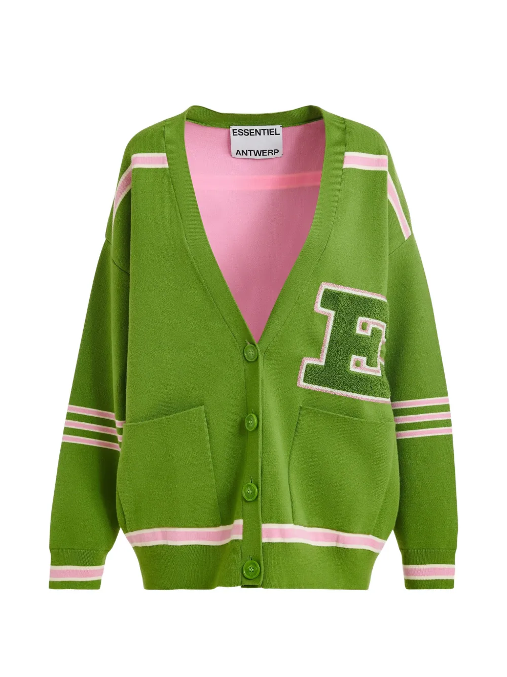 

Кардиган Jigan с V-образным вырезом Essentiel Antwerp, зеленый