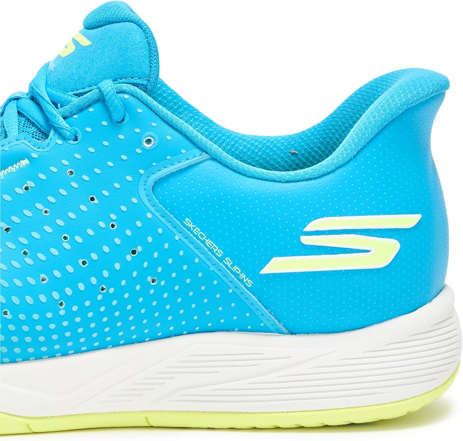 Мужские кроссовки Skechers Viper Court Reload с легким надеванием без рук, синий — фото 4