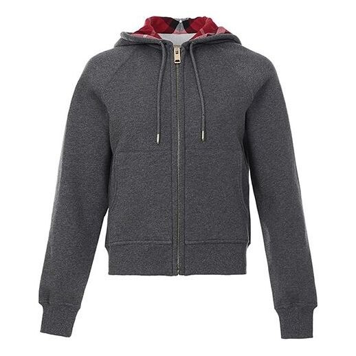 

Свитер casual hoodie gray Burberry, серый