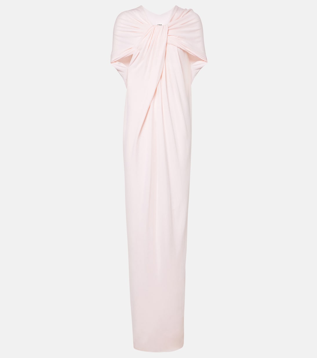 

Платье из крепового джерси с драпировкой Jil Sander, Confetti