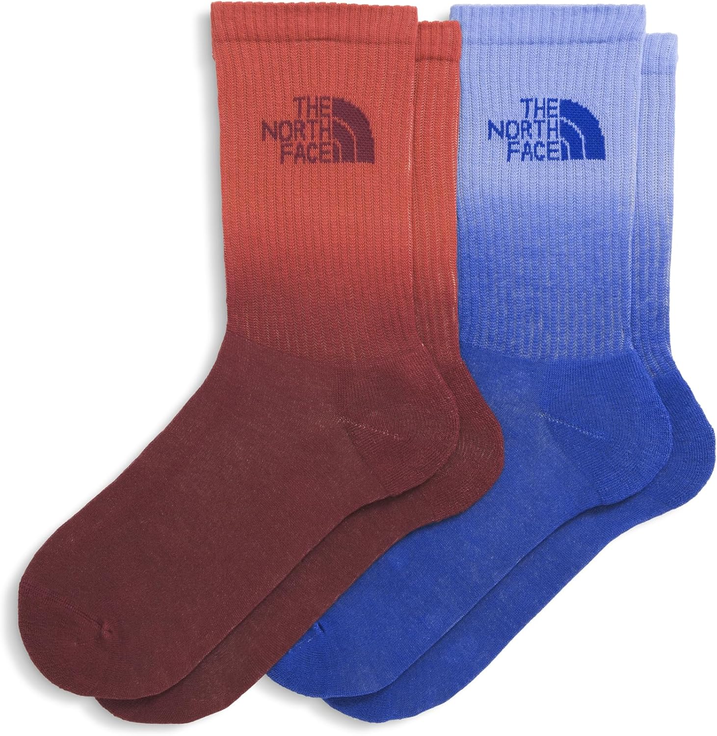 

Носки-трубы унисекс The North Face с эффектом повседневного окрашивания, Tnf Blue/White Dune/Mars Dust/Sumac