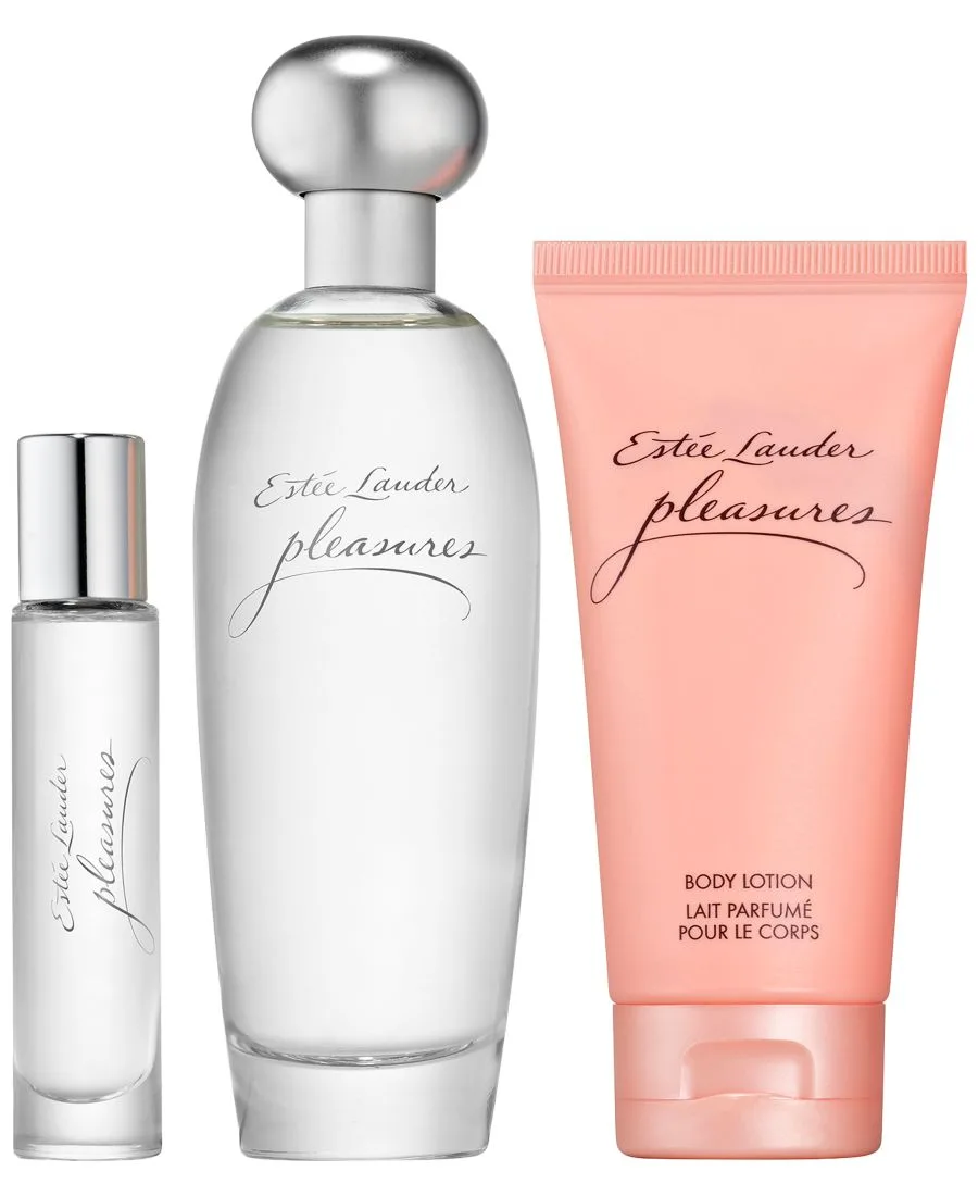 Estée Lauder 3 шт. Подарочный набор Pleasures Eau De Parfum — фото 2