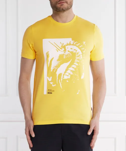 

Футболка te_sea_horse Regular fit Boss Orange, желтый