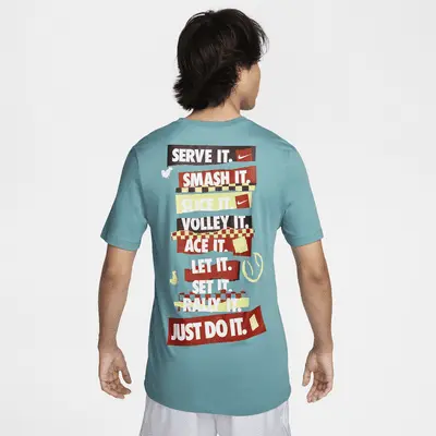 

Футболка Nike NikeCourt, цвет Denim Turquoise