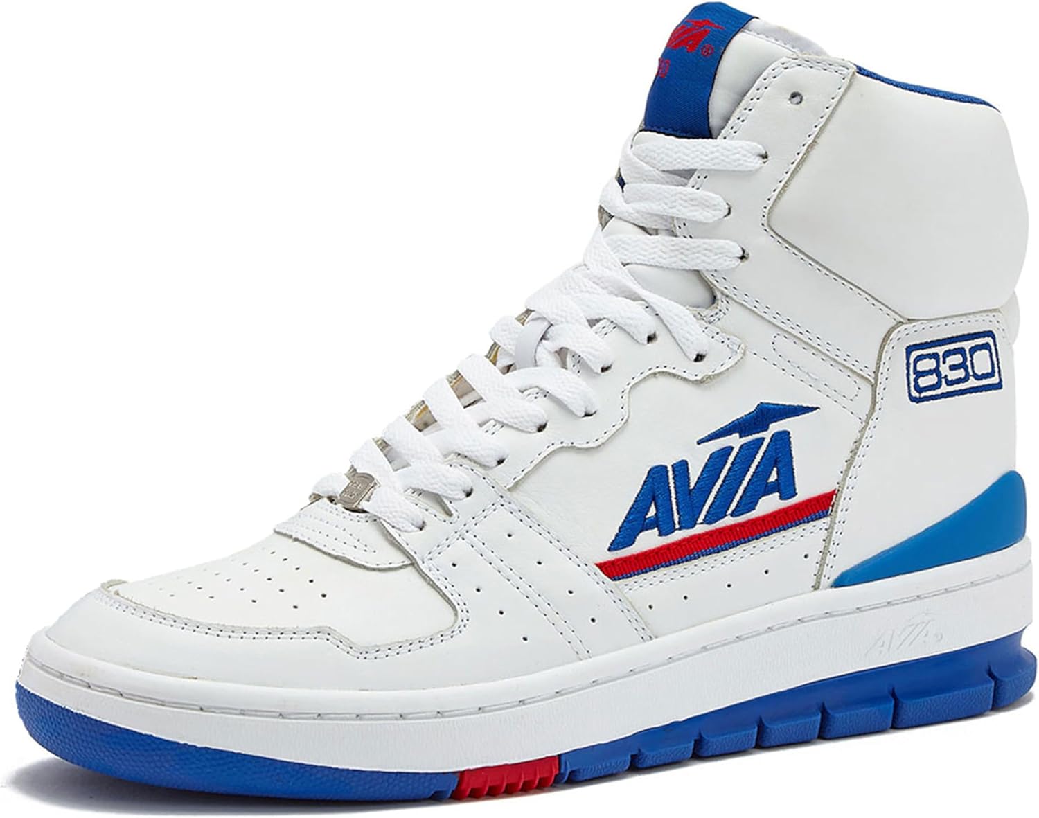

Мужские баскетбольные кроссовки Avia 830, ретро высокие кеды для мужчин, для использования в помещении или на улице, на улице или на площадке, размеры 7-16, белый/красный/синий/темно-синий