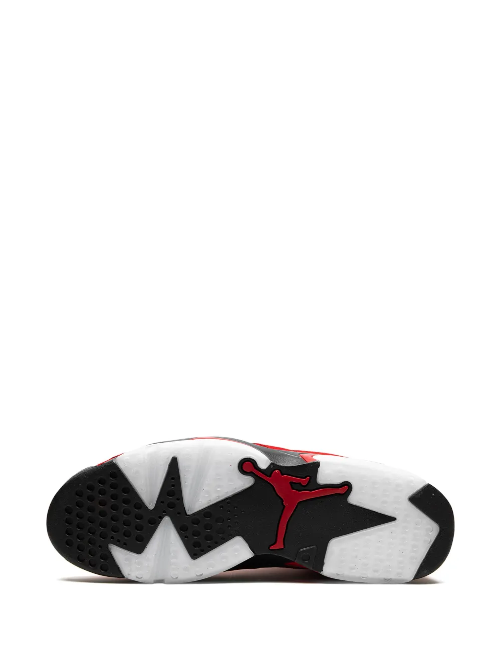 Высокие кроссовки Air  6 Toro Bravo Jordan, красный — фото 4