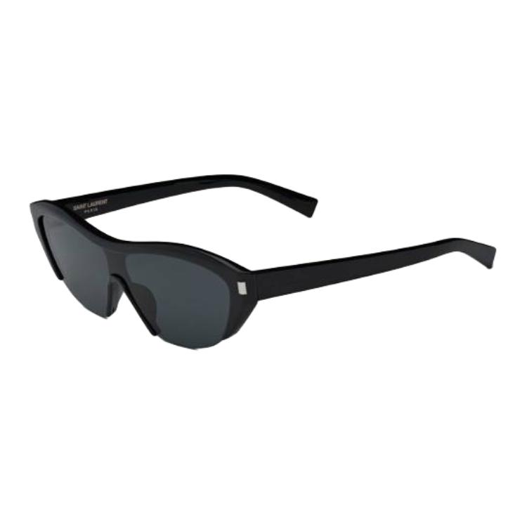 

SAINT LAURENT Щитковые солнцезащитные очки SL 704, Black