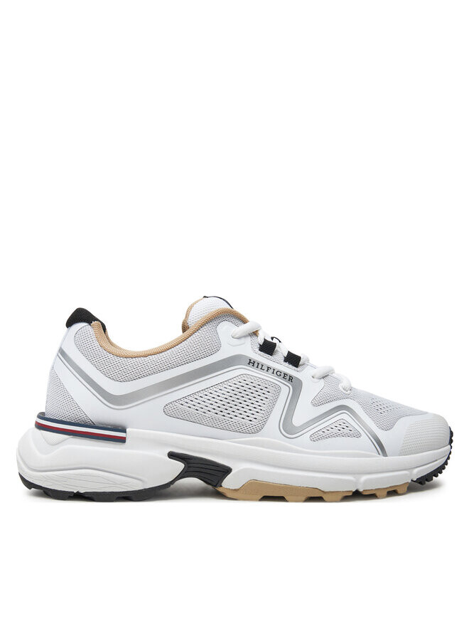 

Кроссовки Tommy Hilfiger M Runner Tech Knit, белый
