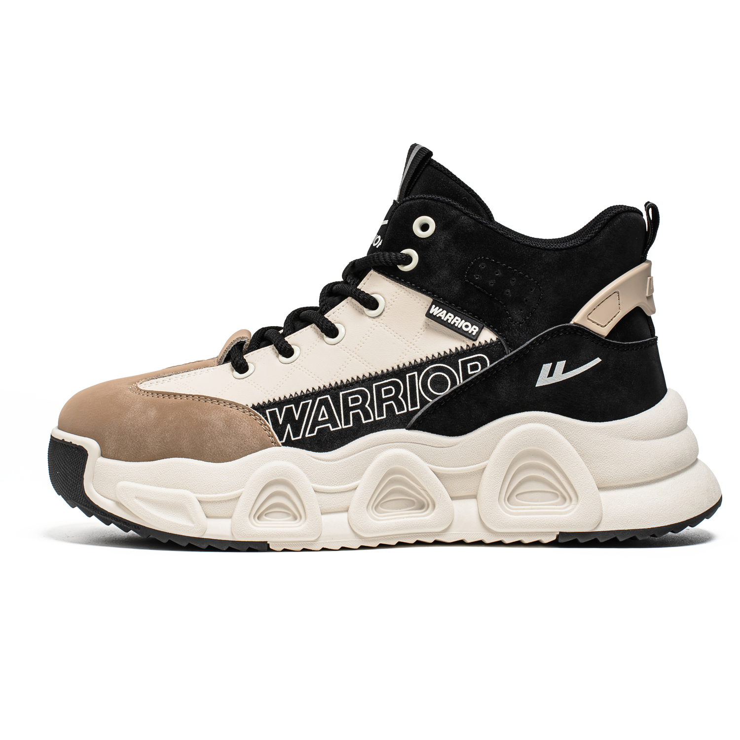 

Высокие массивные кроссовки Chunky мужские WARRIOR, черный rice хаки