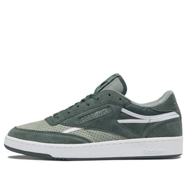 

Кроссовки club c 85 vintage 'chalk green' Reebok, зеленый
