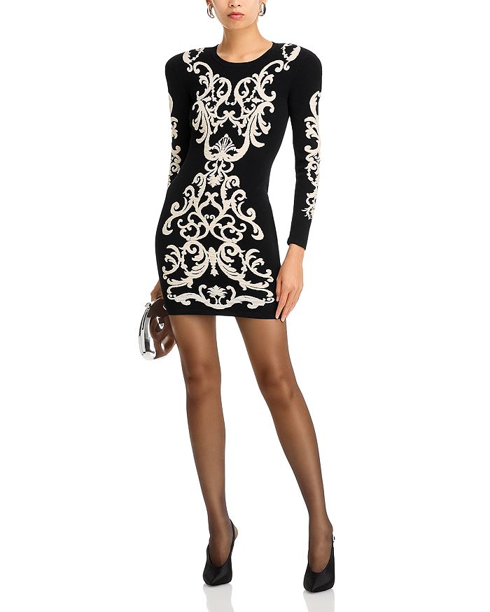 

Мини-платье Amadi Jacquard L'AGENCE, мультиколор