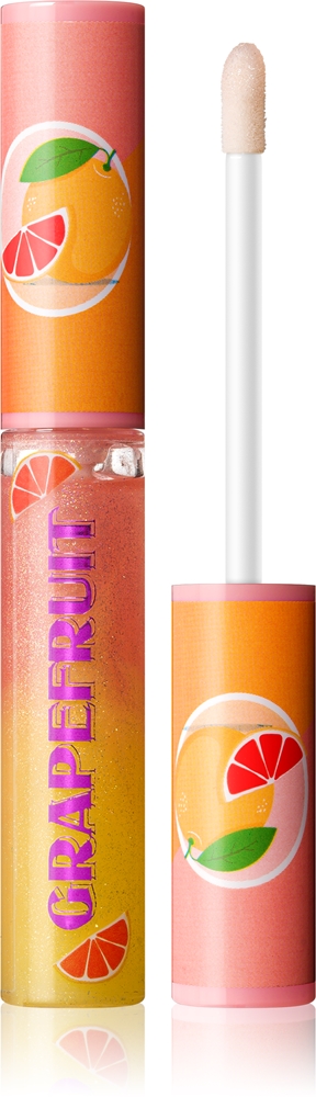 

Блеск для губ с фруктовым грейпфрутовым шипучим блеском I Heart Revolution, aromatas grapefruit 7 мл