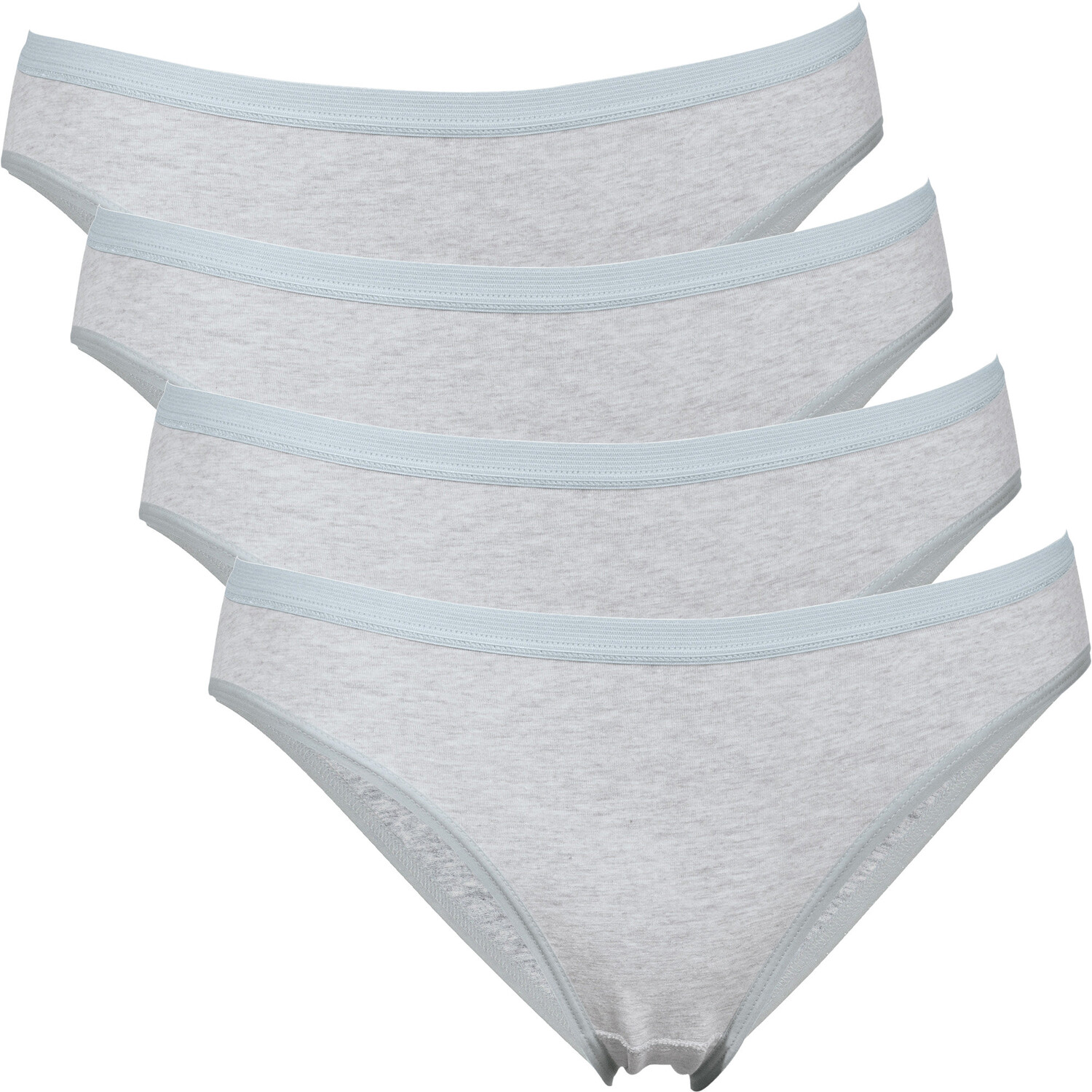 

Трусы Erwin Müller Bikini 4er Pack, цвет hellgrau meliert
